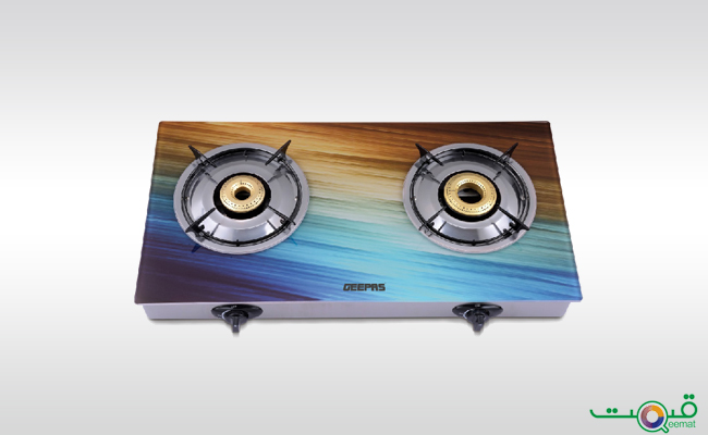 Geepas Double burner Gas cooker-GK6887